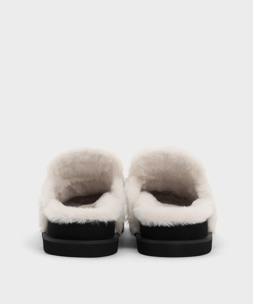 「CHARLES & KEITH」 フラットサンダル 25.5cm ブラック系その他2 レディース_画像8