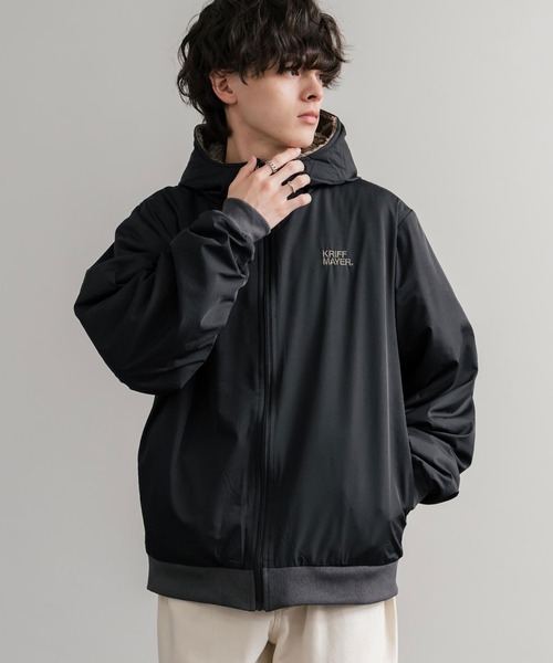 「KRIFF MAYER」 マウンテンパーカー M ブラック メンズ_画像3