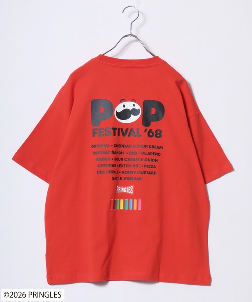 tシャツ 2026SS PRINGLES/プリングルズ オーバーサイズ フロントサガラ