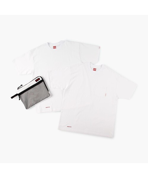 ブリーフィング　新品　XLサイズ Tシャツ BRIEFING（ブリーフィング） tシャツ BRIEFING×GOAT S/S 2PACK TEE