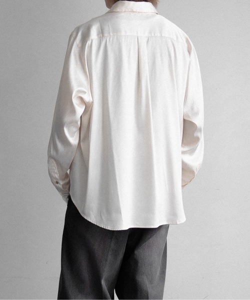 「Casper John」 長袖シャツ SMALL グリーン メンズ_画像7