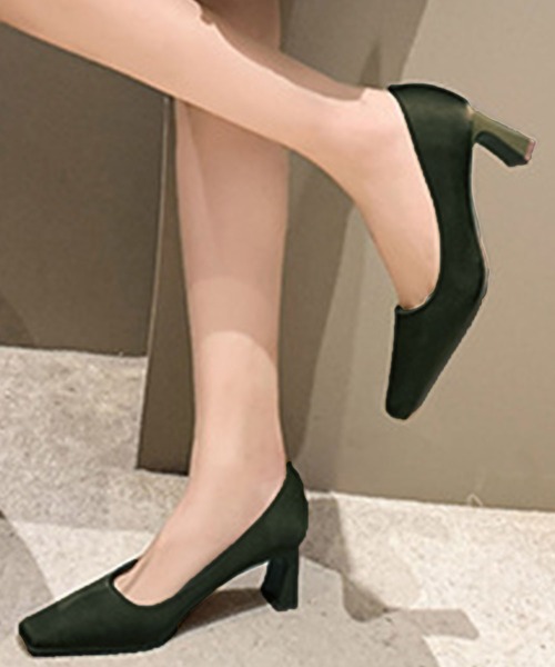 「Dewlily」 「MENGXIANG」パンプス 38 ブルー レディース_画像8
