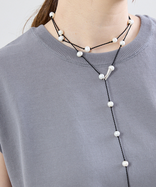 IENA（イエナ） ネックレス TEINTE/タント CALLA WHITE PEARL LONG NL