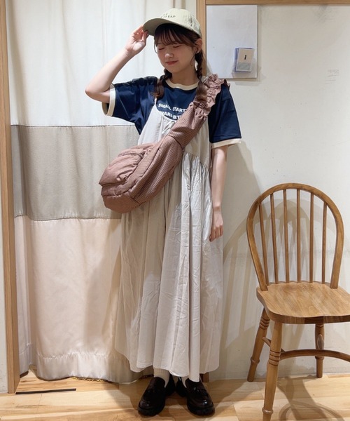 MorningSun様用 Samansa Mos2（サマンサモスモス） ハンドバッグ 「Cross×Staff