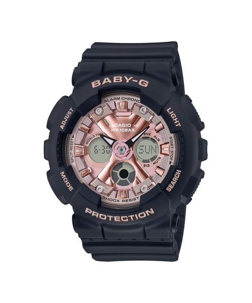 BABY-G 腕時計 BA-130シリーズ / BA-130-1A4JF レディース : ZOZOTOWN