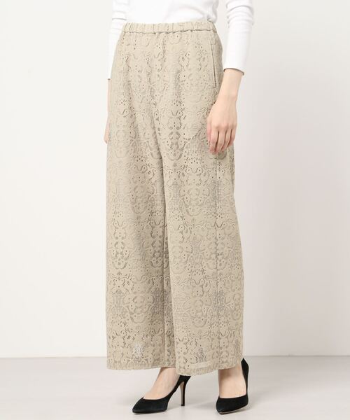パンツ レースワイドパンツ い出のひと時に とびきりのおしゃれを パンツ レースワイドパンツ い出のひと時に とびきりのおしゃれを