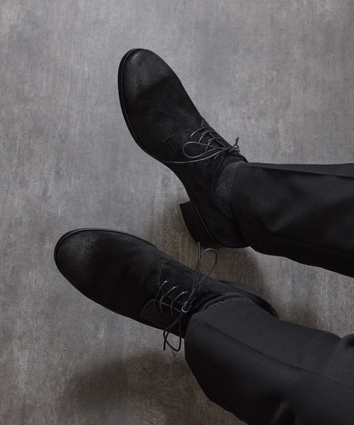 PADRONE ビジネスシューズ パドローネ / BL DERBY SHOES 外羽根レザー