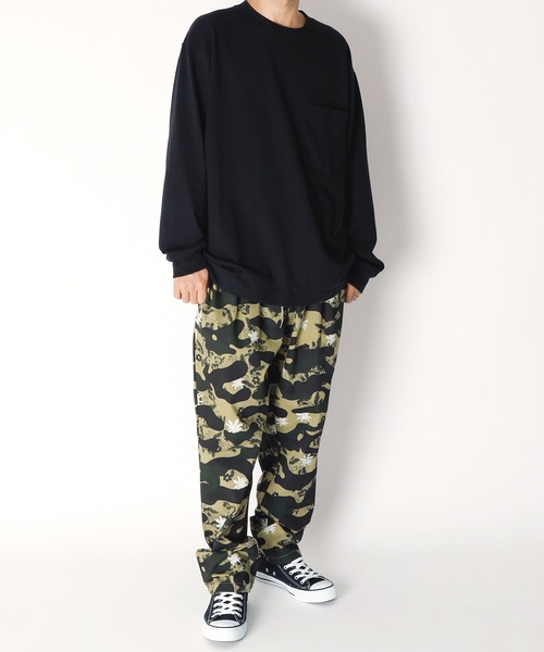 INASTUDIOS ZOO パンツ 「INASTUDIOS SELECT」カモフラ シェフパンツ