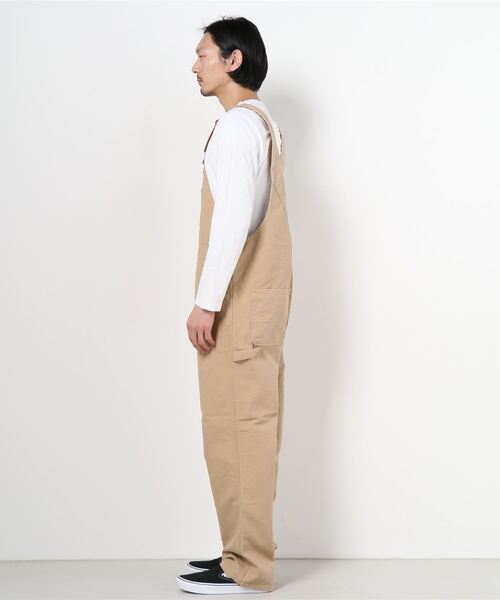 ※ポンコツ　Carhartt ベージュオーバーオール ポンコツ Carhartt ベージュオーバーオール Carhartt