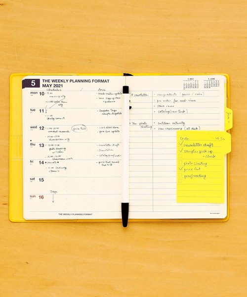 HIGHTIDE（ハイタイド） 手帳 スティッキータブ 付箋 ふせん