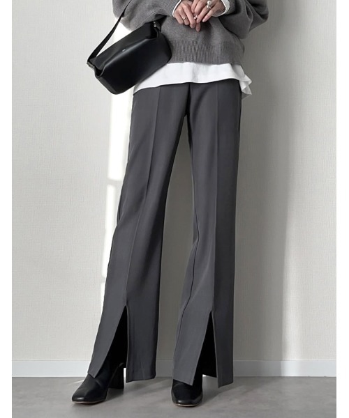 Re:EDIT（リエディ） パンツ 「mau×Re:EDIT」「mauコラボ」「低身長/高