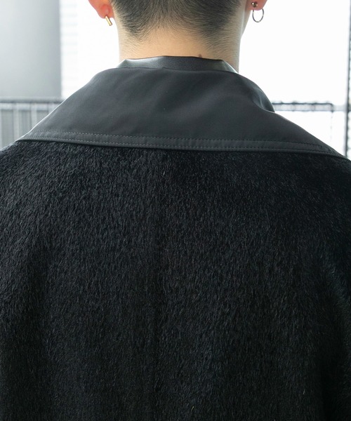 トーガ コート TOGA VIRILIS トレンチコート コート Fake fur coat メンズ