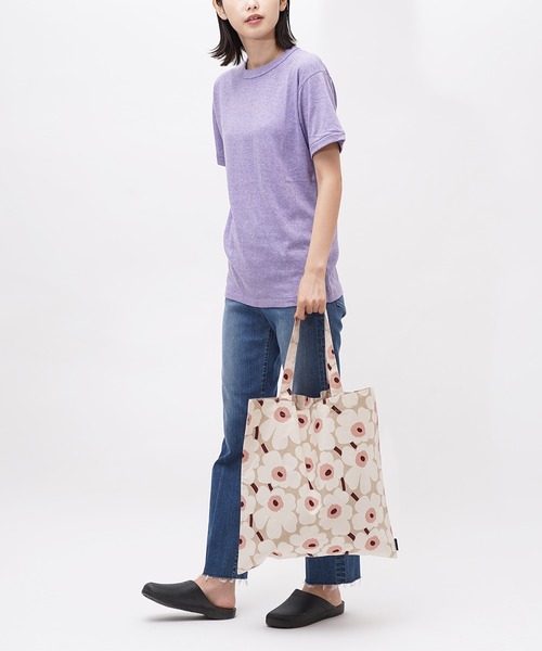 【SALE】マリメッコ marimekko/ Pieni Mansikka 布トートバッグ アジア限定】Pieni Unikko トートバッグ 44x43cm | Maija Isola