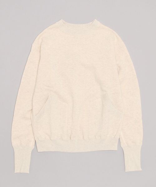 スウェット レディース 「Sanca」サンカ / LOOPWHEEL FLEECE CREW SWEAT｜zozo