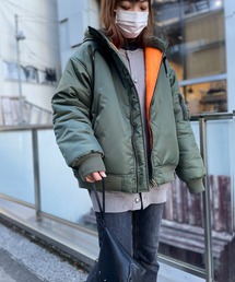 cuffne ダウンコート ダウンジャケット 「cuffne」オーバーサイズ 