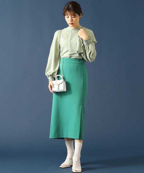 TIARA タイトスカート　美品 Tiara スカート クラシカルタイトスカート : ZOZOTOWN Yahoo!店
