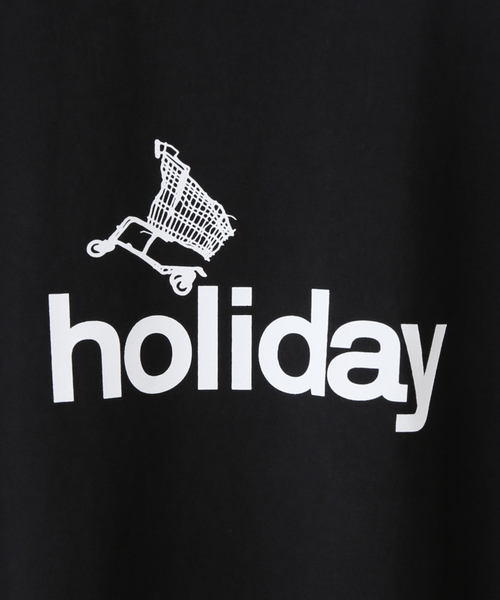 holiday - Holiday♡ロゴテープロンT Holiday♡ロゴテープロンT