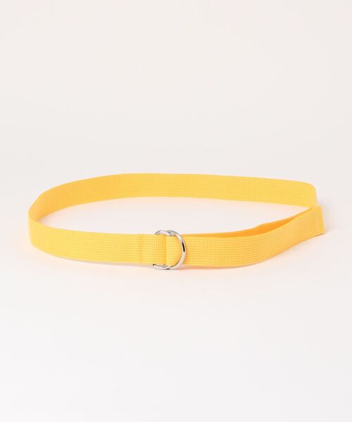 ベルト an meets zakka Dリングキャンバスロングベルト メンズ
