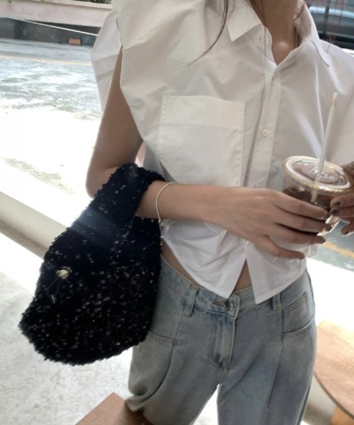 tシャツ ショルダーデザイン襟付きブラウス レディース deux amour tシャツ ショルダーデザイン襟付きブラウス