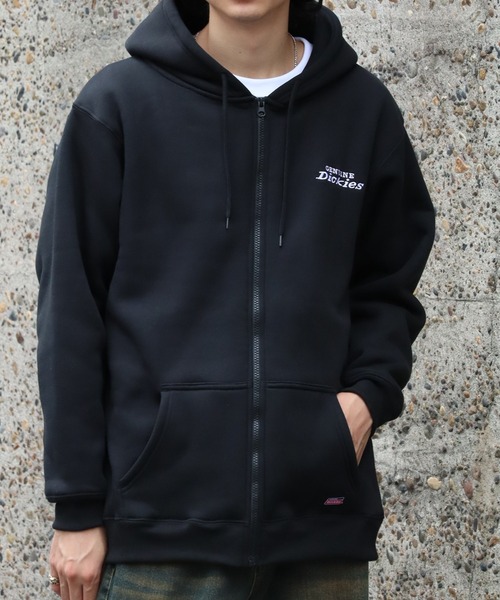 dimmoirsickness パーカー　黒 Dickies（ディッキーズ） パーカー 「GENUINE DICKIES/ジェニュイン