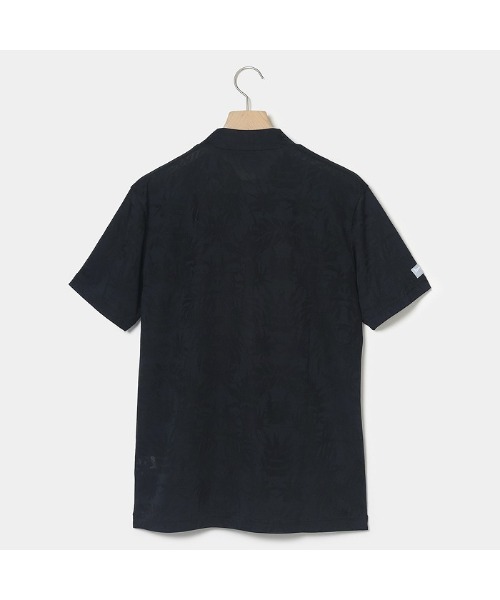 新品 ロサーセンゴルフ モックネック半袖シャツ/メンズ/50(L)/ブラック ROSASEN（ROSASEN）（メンズ）ゴルフウェア 吸水速乾 A-Line