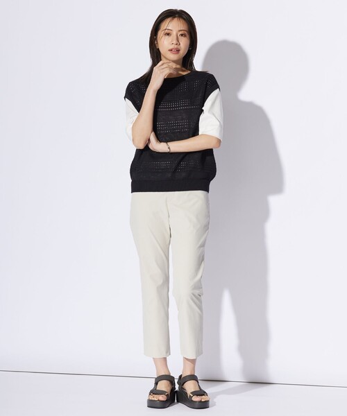ベスト ジレ 「洗える」PATTERN ニット レディース : ZOZOTOWN