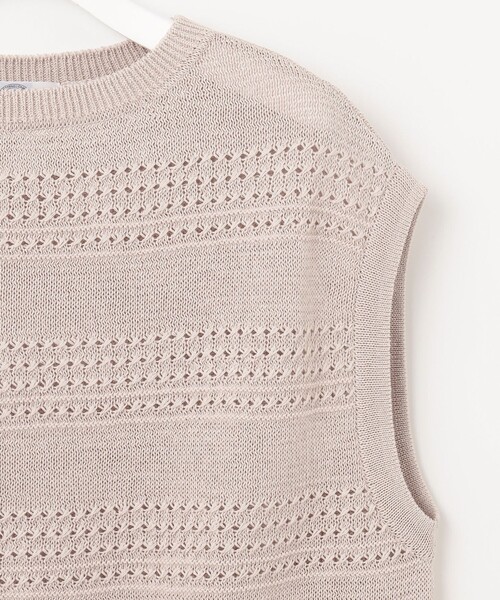 ベスト ジレ 「洗える」PATTERN ニット ベスト レディース ベスト ジレ 「洗える」PATTERN ニット レディース : ZOZOTOWN