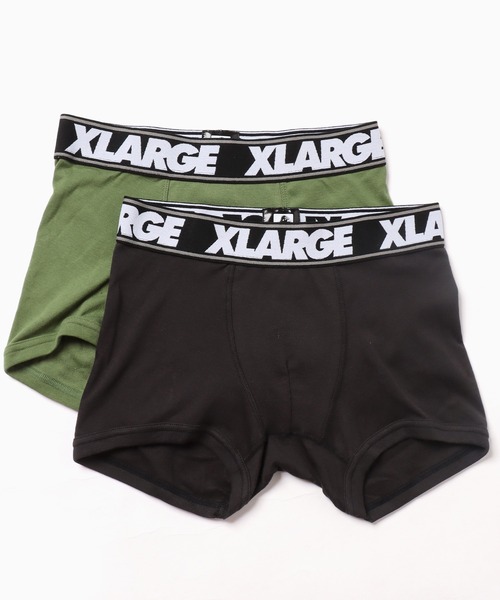 XLARGE（エクストラ ラージ） ボクサーパンツ XL_無地2Pセット