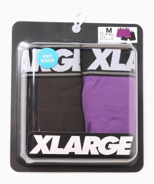 XLARGE ボクサーパンツ XLARGE/エクストララージ XL_無地2P