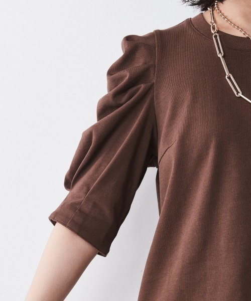 【未使用品】kolor パフスリーブカットソー 定価47,300円 サイズM 綿100％パフスリーブカットソー - Tシャツ・カットソー