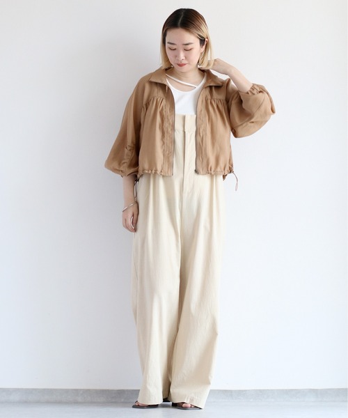 cepo（セポ） サロペット オーバーオール 綿レーヨンタックロンパース