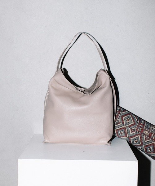 【極美品】Beau're　牛革×キャンバスショルダーバッグ　レディース　ブランド Beau're（ヴュレ） ショルダーバッグ バッグ BEAURE カウレザー 2
