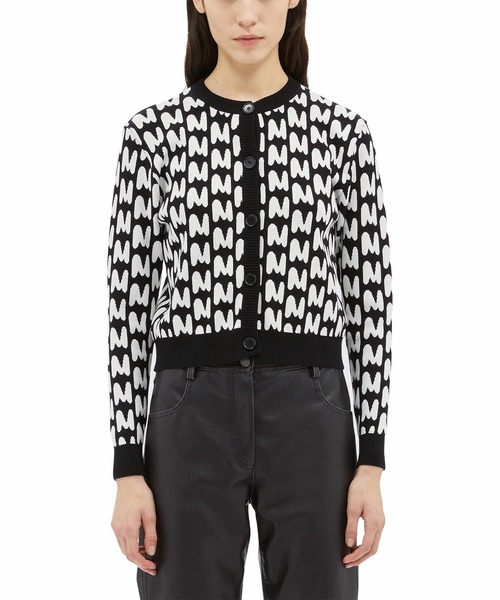 カーディガン 「TheMwave」ジャガードカーディガン レディース MSGM カーディガン 「TheMwave」ジャガードカーディガン