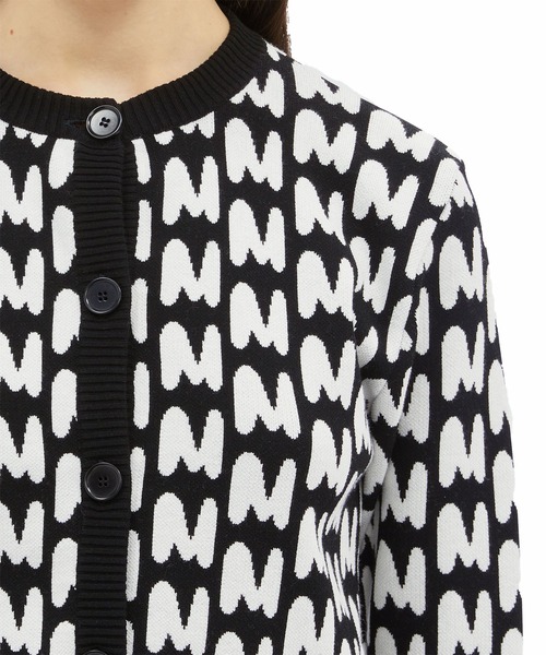 カーディガン 「TheMwave」ジャガードカーディガン レディース MSGM カーディガン 「TheMwave」ジャガードカーディガン