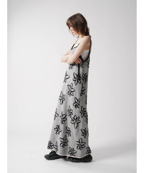 ワンピース FLOWER JACQUARD KNIT ONEPIECE : ZOZOTOWN Yahoo!店