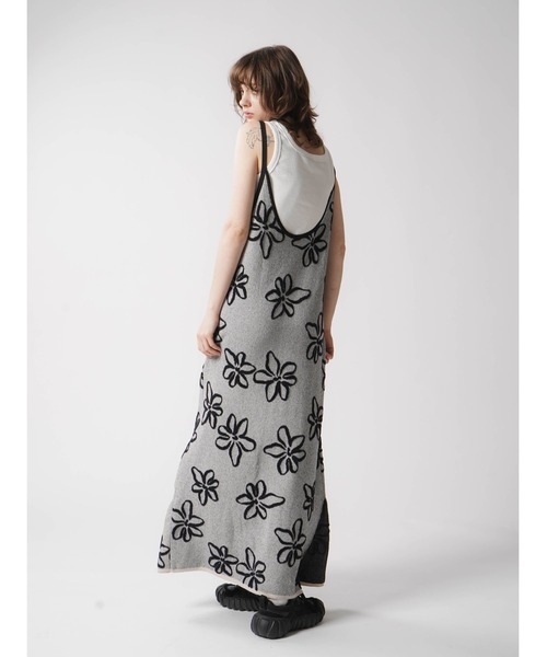 ワンピース FLOWER JACQUARD KNIT ONEPIECE : ZOZOTOWN Yahoo!店