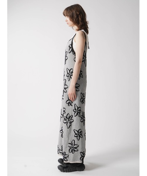 ワンピース FLOWER JACQUARD KNIT ONEPIECE : ZOZOTOWN Yahoo!店