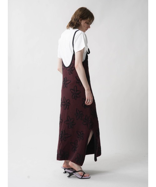 ワンピース FLOWER JACQUARD ONEPIECE ワンピース FLOWER JACQUARD KNIT ONEPIECE : ZOZOTOWN Yahoo!店