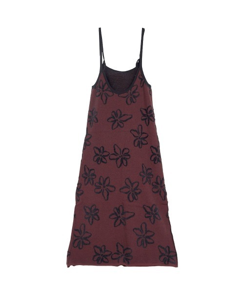 ワンピース FLOWER JACQUARD ONEPIECE ワンピース FLOWER JACQUARD KNIT ONEPIECE : ZOZOTOWN Yahoo!店