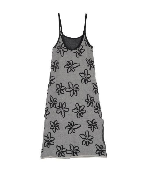 ワンピース FLOWER JACQUARD KNIT ONEPIECE : ZOZOTOWN Yahoo!店