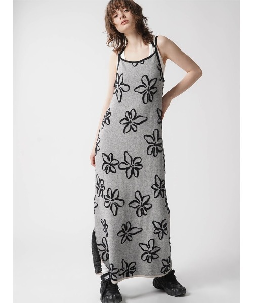 ワンピース FLOWER JACQUARD KNIT ONEPIECE : ZOZOTOWN Yahoo!店