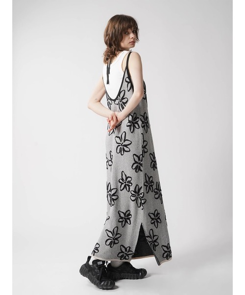 ワンピース FLOWER JACQUARD KNIT ONEPIECE : ZOZOTOWN Yahoo!店