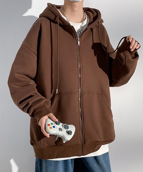 Ressaca（レサーカ） パーカー オーバーサイズフード付きスウェット