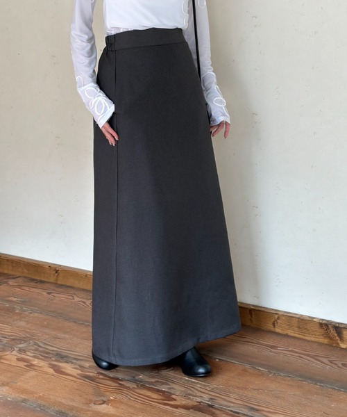 ヘザーエステルストレートスカート ヘザーエステルストレートスカート