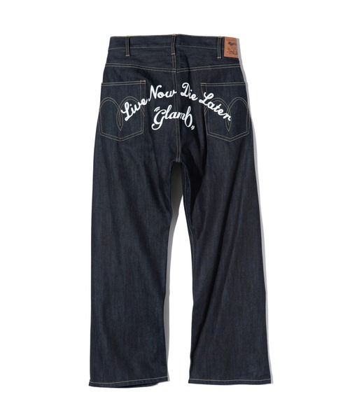 glamb（グラム） ジーンズ Back Print Baggy Denim / バックプリント
