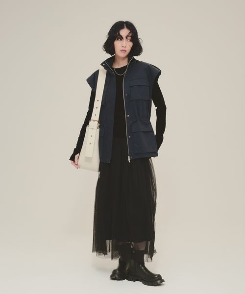 スカート 「eL」Dot Tull Long Skirt/147512 : ZOZOTOWN Yahoo!店 
