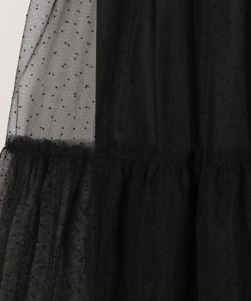 スカート 「eL」Dot Tull Long Skirt/147512 : ZOZOTOWN Yahoo!店 