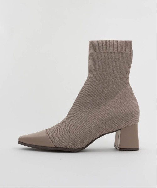 RANDA ブーツ 「SUSTAINABLE」ベーシックニットブーツ