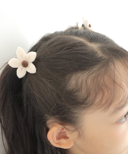 SOROTTO ヘアゴム 秋冬デザインのキッズリボン/ヘアゴム キッズ 