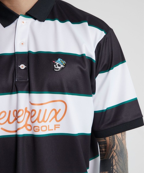 Devereux Golf ポロシャツ　2枚セット　定価41,600 DEVEREUX GOLF ポロシャツ ミケボーダー ポロ メンズ レディース